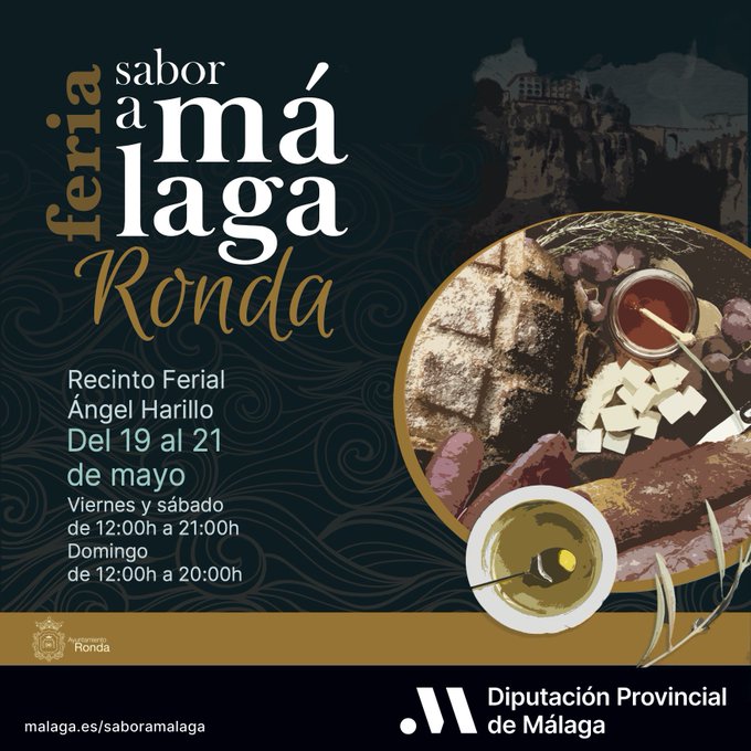Cartel Sabor a Málaga Ronda 2023