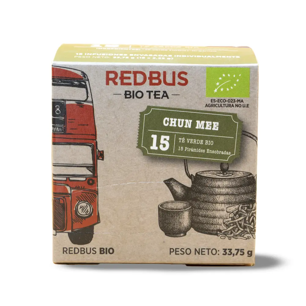Té Verde Bio Chun Mee - Redbus Bio Tea