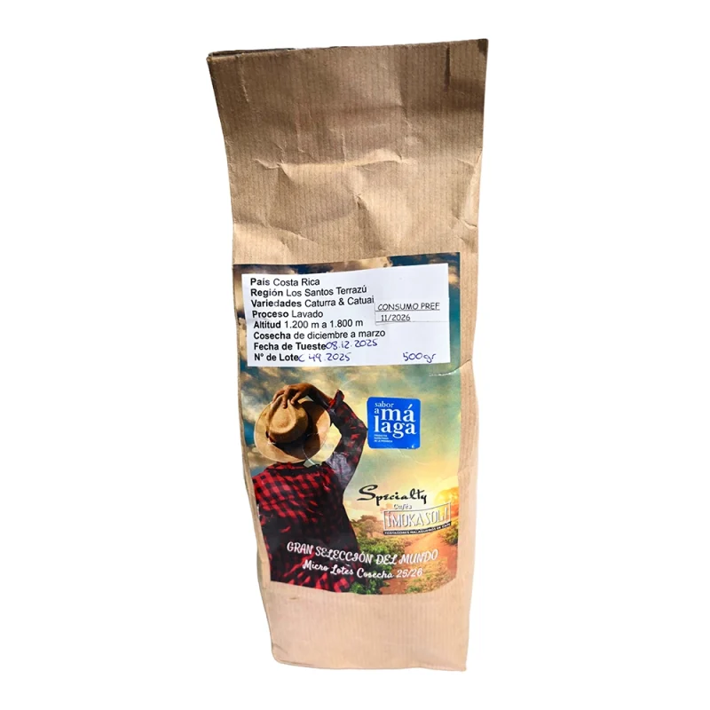 Café de Especialidad Mokasol Costa Rica Tarrazú