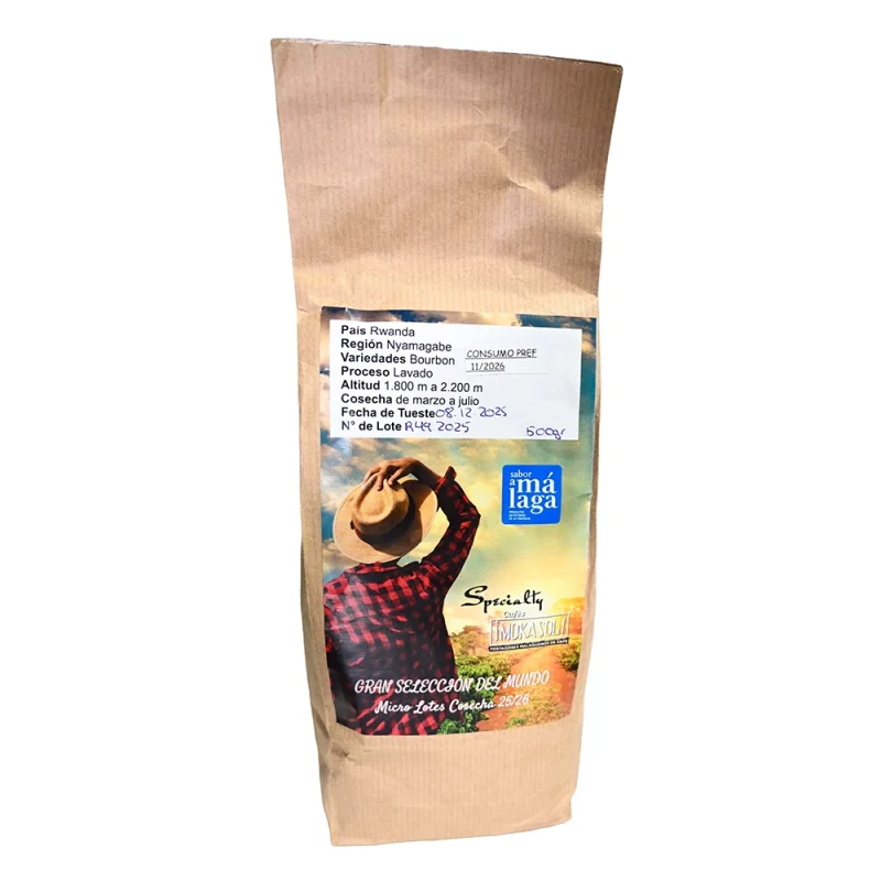 Café de Especialidad Mokasol Rwanda Ingagi