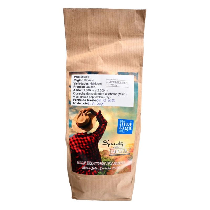Café de Especialidad Mokasol Etiopía Sidamo